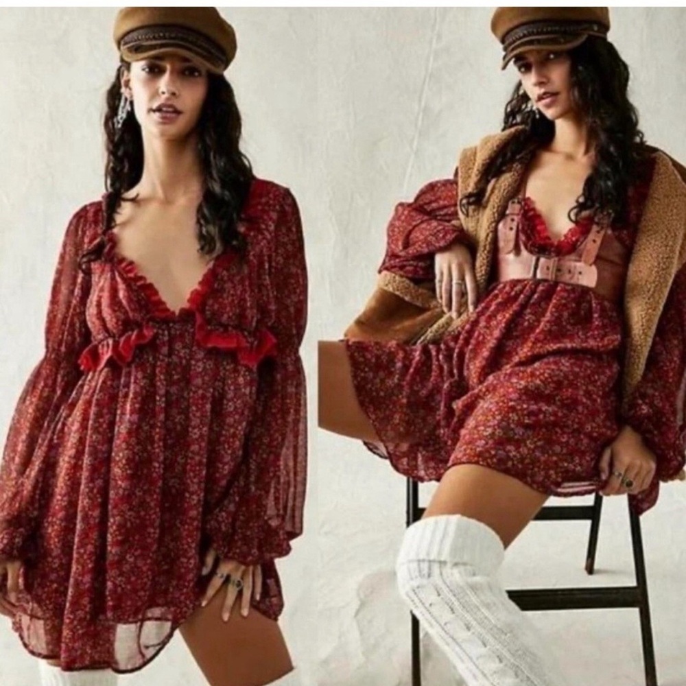 Free People Pennie Mini Dress